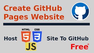 How to Host a Website on GitHub [2023] | Host GitHub Pages Site