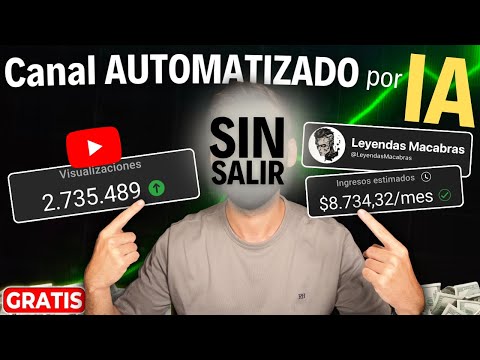 Creo un canal de YouTube AUTOMATIZADO y MONETIZABLE con IA GRATIS — Guía Completa