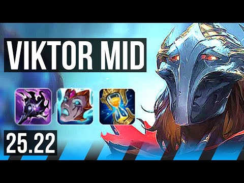 VIKTOR vs SYLAS (MID) | EUW Master | 25.22