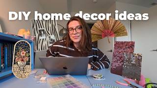 chic home decor diys for you to try ⭐️ / budget & beginner friendly!