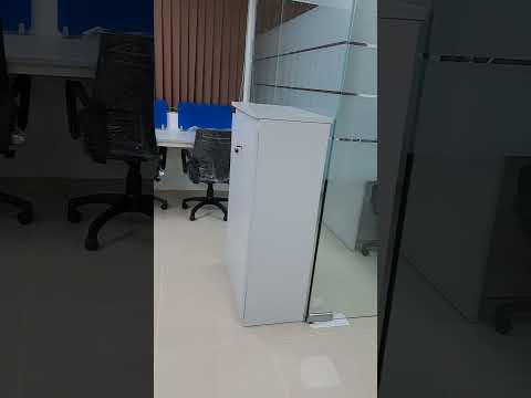 Metal linear modular workstation, for office