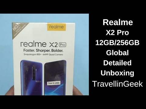 Realme X2 Pro 12GB/256GB Retail Unit Unboxing, First Experience