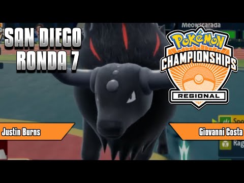 San Diego VGC'23 Regional - Ronda 7: Justin Burns vs Giovanni Costa | Pokemon Scarlet & Violet