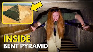 Inside the Bent Pyramid, the Most Unique and Mysterious in all of Egypt!