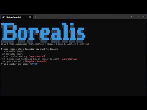 Borealis Usage Demonstration