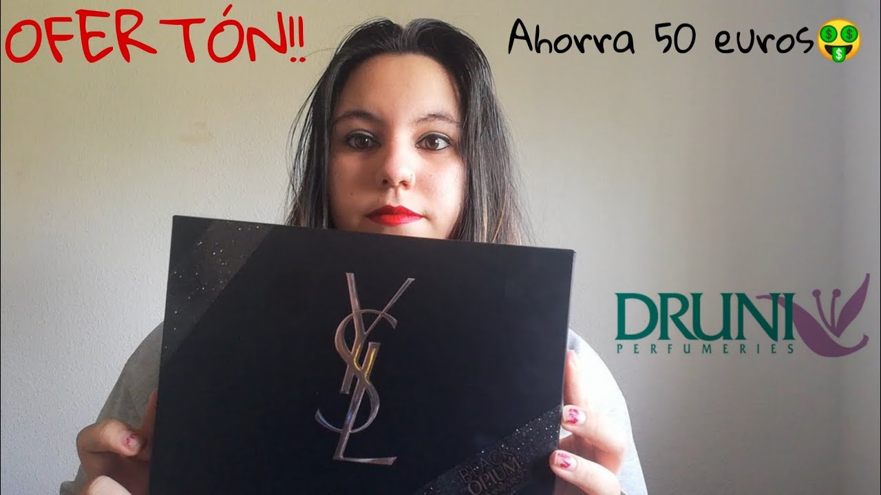 OFERTON PERFUME EN DRUNI || BLACK OPIUM ESTUCHE 50€ MENOS