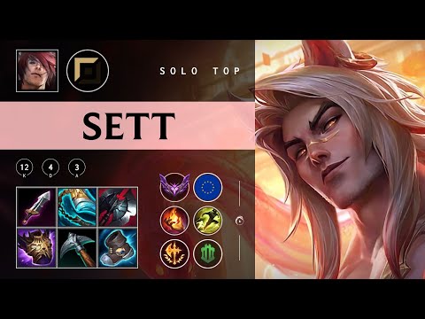 Sett Top vs Udyr - EUW Master Patch 25.24