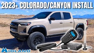 2023+ Colorado/Canyon Midland GMRS Radio Install