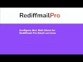 MacMail IMAP configuration for Rediffmail Pro / Enterprise Email services - Rediffmail pro Demo