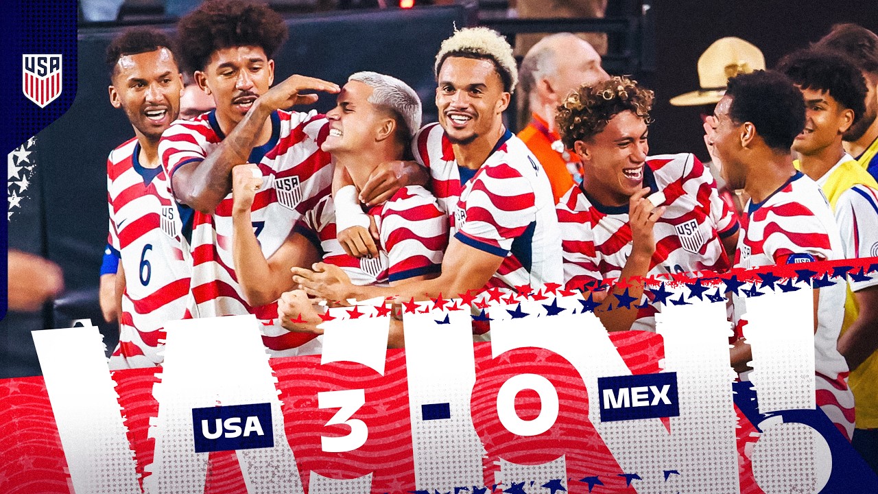 U.S. WINS Duel in the Desert 🌵 USMNT vs. Mexico Highlights | International Match