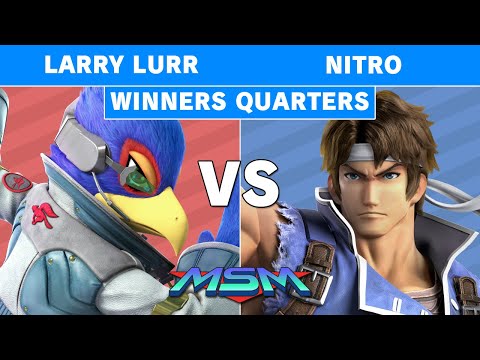MSM 192 T1 | Larry Lurr (Falco) vs Nitro (Richter Belmont) Winners Quarters - Smash Ultimate