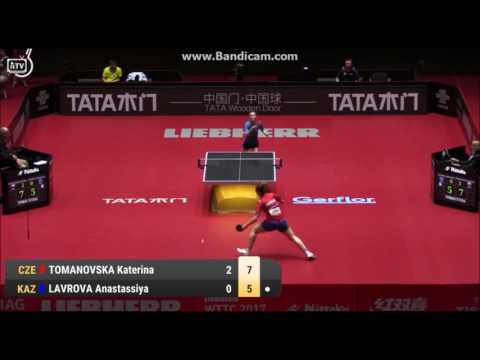 WTTC 2017 - TOMANOVSKA Katerina - LAVROVA Anastassiya - Women's Singles