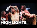 Mark Haskins Alex Shelley Tie Each Other In Knots ROH Highlights Feb 21 2020