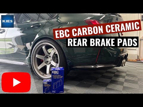 Installing EBC Carbon Ceramic REAR Brake Pads | BMW G80 M3
