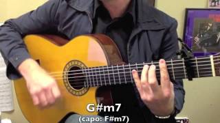 &quot;Moorea&quot; by Gipsy Kings chord progression practice loop