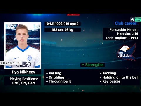 Ila Mikheev COMMITTED - College soccer recruiting video Fall 2019