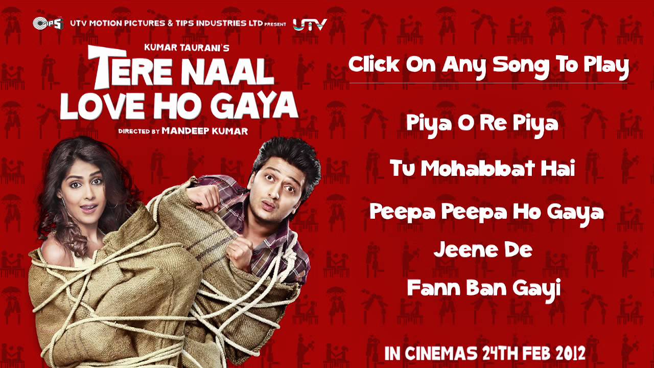 Tu Mohabbat Hai Lyrics  | Tere Naal Love Ho Gaya | Ritesh Deshmukh, Genelia D’Souza | Atif Aslam, Monali Thakur | Jigar Saraiya, Sachin Sanghvi
