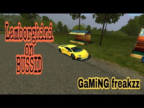 Bus Simulator Indonesia mod |Lamborghini Drifting |