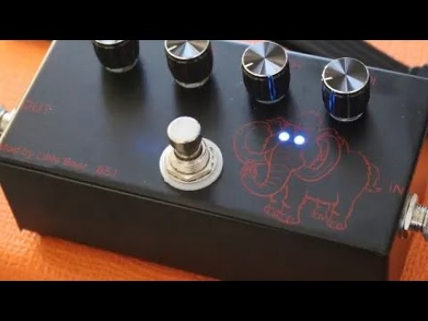 Little Bear BS-1 fuzz pedal demo. Features a mammoth with glowing eyes...