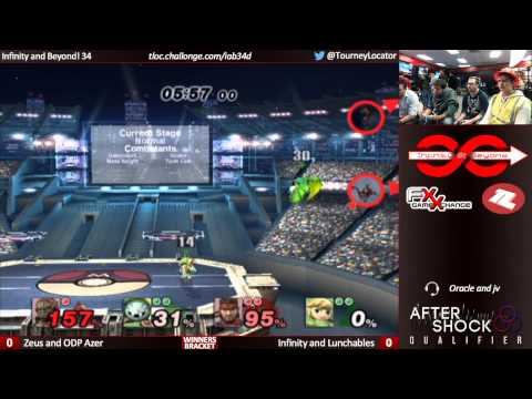 IaB34 PM - Zeus and ODP Azer vs Infinity and Lunchables - Winners Bracket