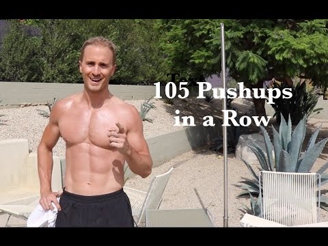 100 Pushups in a Row (actually 105)