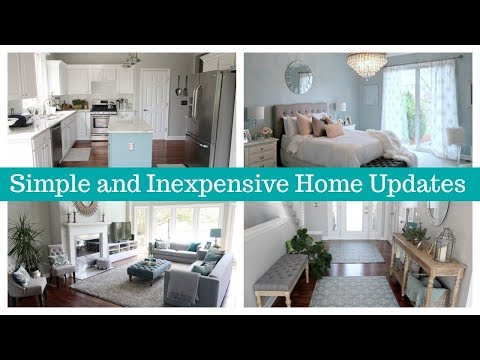 How to Update Your Home | Simple and Inexpensive Home Improvements Video