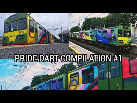 🏳️‍🌈🌈Trainbow DART (8100) 8115 Compilation #1