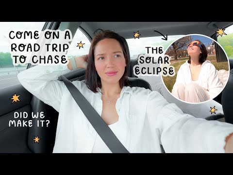 Come on A Road Trip Around America to Chase The Solar Eclipse 🌜✨ Did We Make It?!