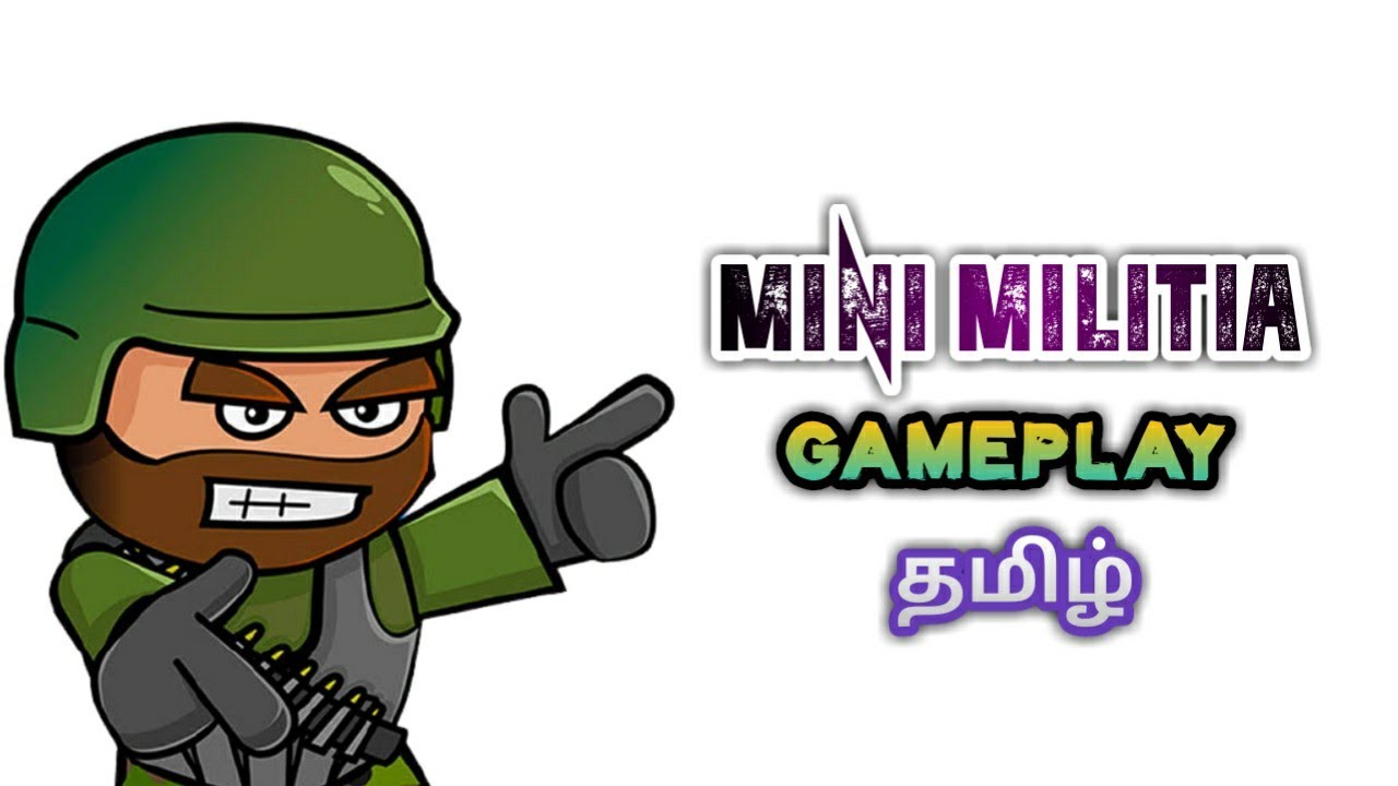 Thumbnail Download For Mini Militia Gameplay In Tamil Android And Ios Mini Militia Gameplay Gaming Rockers Youtube