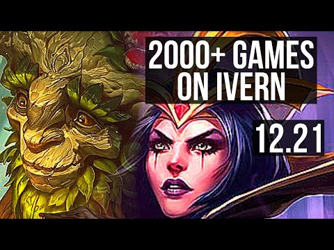 IVERN vs LEBLANC (MID) | Rank 1 Ivern, 2000+ games, 2/1/11, 1.8M mastery | KR Challenger | 12.21