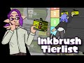 Ranking EVERY Inkbrush In Splatoon History