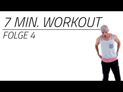 7 Minuten Workout | Teil 4 | Fettabbau und Koordination | 3 Übungen ohne Geräte feat. Coach Karl