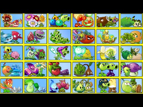 Random 30 Best Pair Team Plants vs All Team Zombies - Who Will Win? - PvZ 2 Teams Plant Battlez