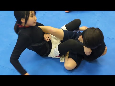 最強女子に男子が挑戦柔術スパーリング women’s-jiuJitsu