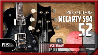 Video thumbnail for PRS S2 McCarty 594 SC with Faded Blue Smokeburst | 4K by Heartbreaker Guitars