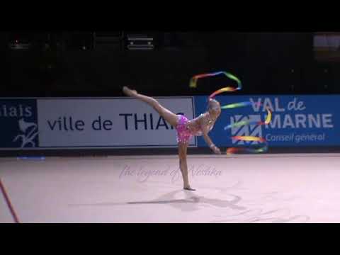 Kseniya MOUSTAFAEVA (FRA) ribbon - 2014 Thiais EF