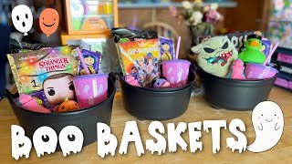What's In My Kids' Boo Baskets 2023 | Older Kids + Toddler