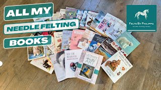 📚📖 Let's look inside! // The ULTIMATE needle felting book review!! 🎁🎁