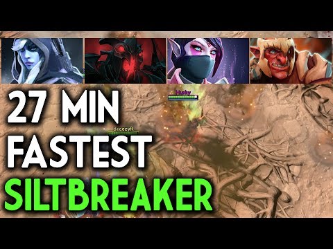 SILTBREAKER Fastest World Record DOTA 2 - How to Easy Win Slitbreaker?
