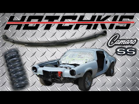 70 Camaro SS Project Hotchkis Lowering Springs and Rear Sway Bar Install