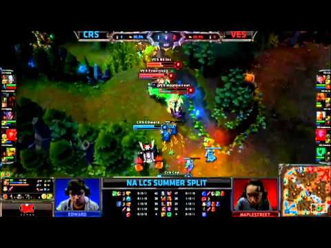 Curse vs VES - Edward Facepalm I NA LCS Summer Week 1