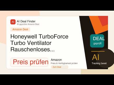 Honeywell TurboForce Turbo-Ventilator: Rauschenloses Kühlparadies oder überbewertet?