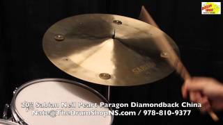 Video thumbnail for Sabian Neil Peart Paragon Diamondback China 20'' - The Drum Shop North Shore by Nate Morrison Drums