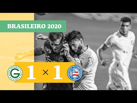 Goiás 1 x 1 Bahia - Gols - 16/10 - Brasileirão 2020