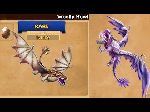 WOLLY HOWL Max Level 150 Titan Mode - Dragons:Rise of Berk