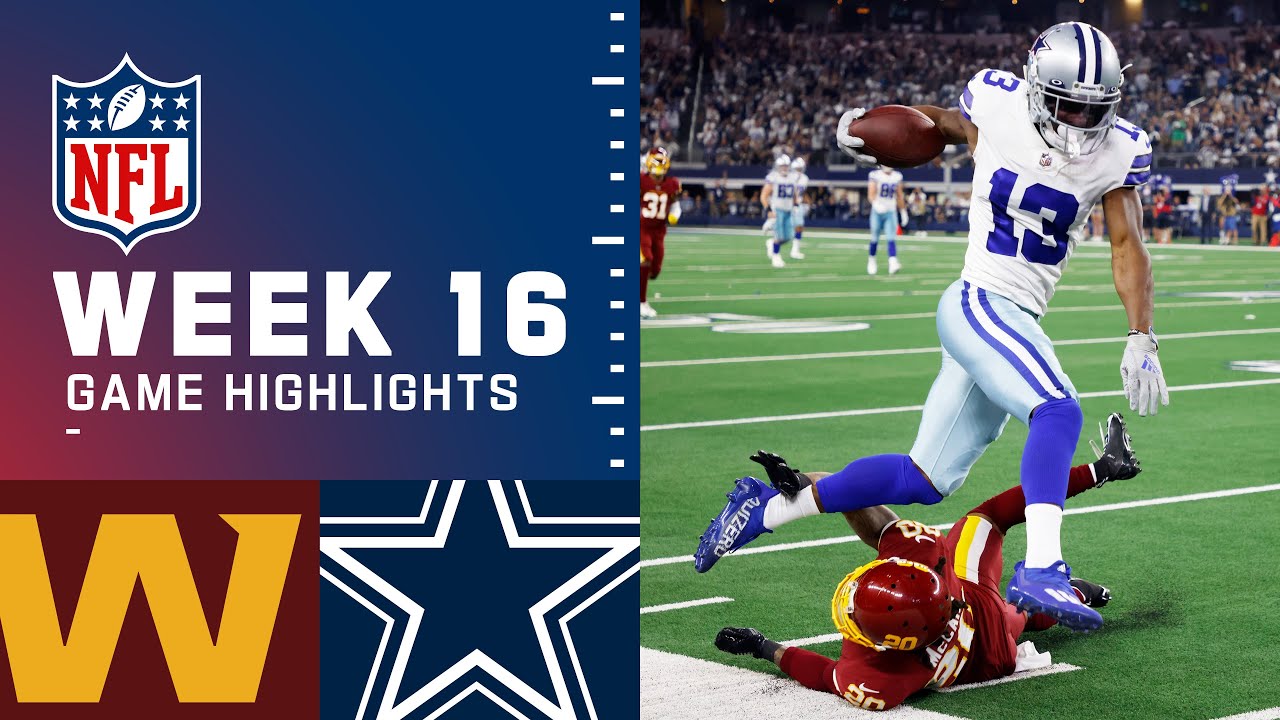 Washington Football Team vs. Cowboys Week 16 Highlights | NFL 2021