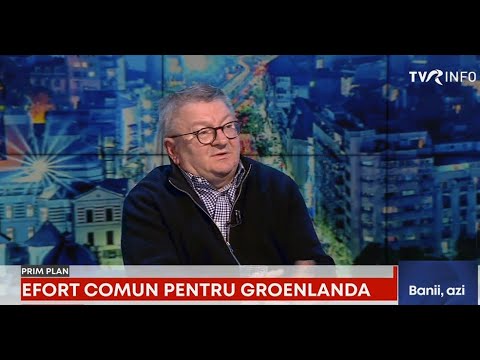 Armand Goșu, expert în spațiul ex-sovietic, invitat la Prim Plan, pe TVR Info, despre Groenlanda