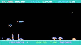 Sky Blazer for the Atari 8-bit family