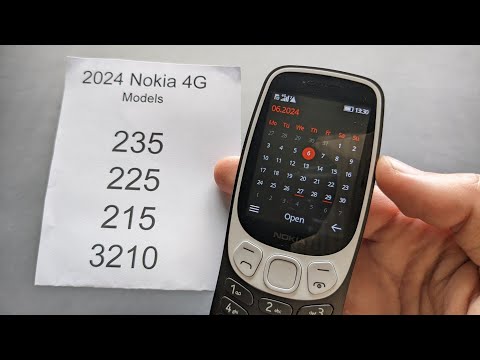 Calendar on Nokia 235 , 225 , 215 ( 4G 2024) + How to Add New Events & Reminders