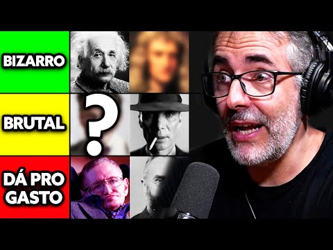 QUANTUM PHYSICIST MAKES TIERLIST OF HUMANITY'S GREATEST PHYSICISTS | Cauê Santos Podcast